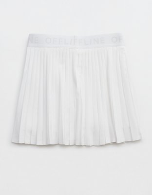 OFFLINE By Aerie Goals Logo Pleated Skort