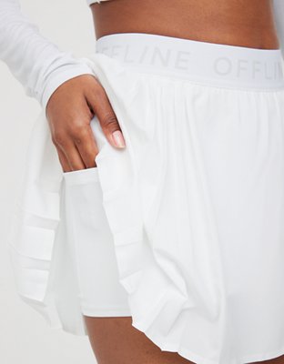 OFFLINE By Aerie Goals Logo Pleated Skort