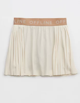 OFFLINE By Aerie Goals Logo Pleated Skort