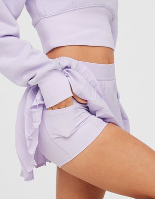 OFFLINE By Aerie Goals Logo Pleated Skort