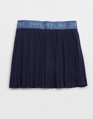 Женские юбки Aerie OFFLINE By Aerie Goals Logo Pleated Skort — фото 4