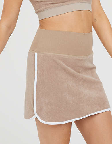 OFFLINE By Aerie Hole-In-One Terry Polo Skort