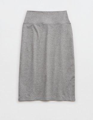 OFFLINE By Aerie The Hugger Midi Skirt