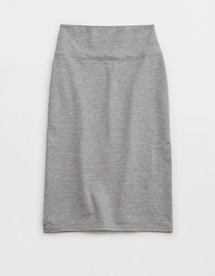 OFFLINE By Aerie The Hugger Midi Skirt