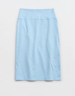 OFFLINE By Aerie The Hugger Midi Skirt