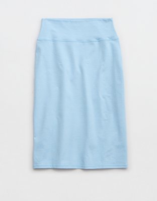 OFFLINE By Aerie The Hugger Midi Skirt