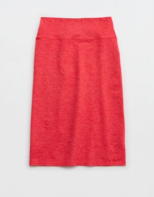 OFFLINE By Aerie The Hugger Midi Skirt