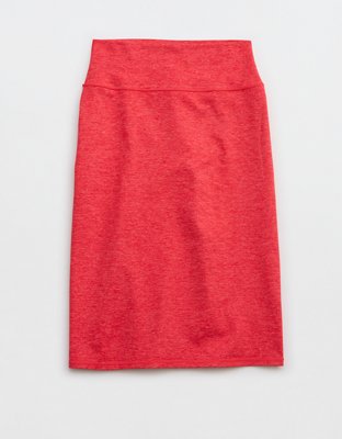 OFFLINE By Aerie The Hugger Midi Skirt