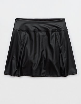 OFFLINE By Aerie Real Luxe Faux Leather Mini Skirt