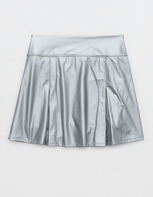 Женские юбки Aerie OFFLINE By Aerie Real Luxe Faux Leather Mini Skirt — фото 5