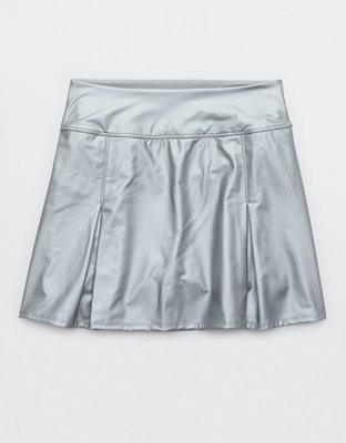 Женские юбки Aerie OFFLINE By Aerie Real Luxe Faux Leather Mini Skirt — фото 4