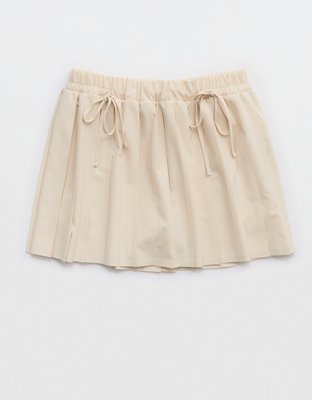 OFFLINE By Aerie Pleated Bow Skirt