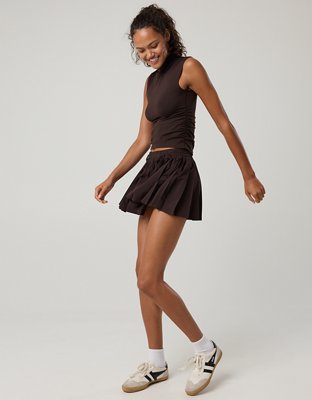 OFFLINE By Aerie Pleated Bow Skirt