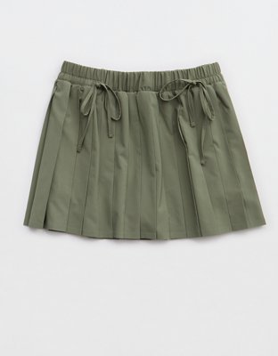 OFFLINE By Aerie Pleated Bow Skirt