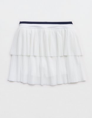 OFFLINE By Aerie Real Me Pleated Mesh Skort