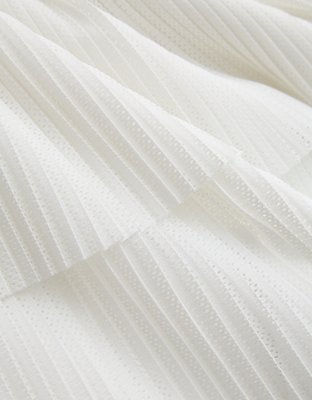 OFFLINE By Aerie Real Me Pleated Mesh Skort