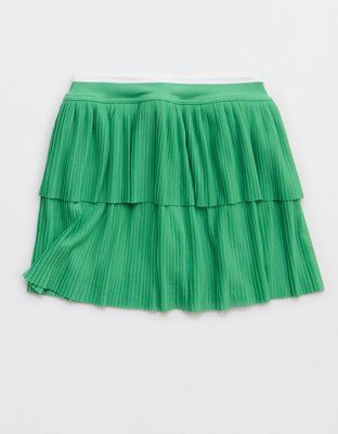 OFFLINE By Aerie Real Me Pleated Mesh Skort