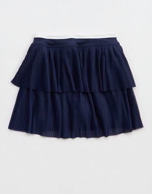 OFFLINE By Aerie Real Me Pleated Mesh Skort