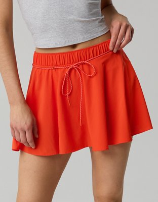 OFFLINE By Aerie Drawcord Mini Skort