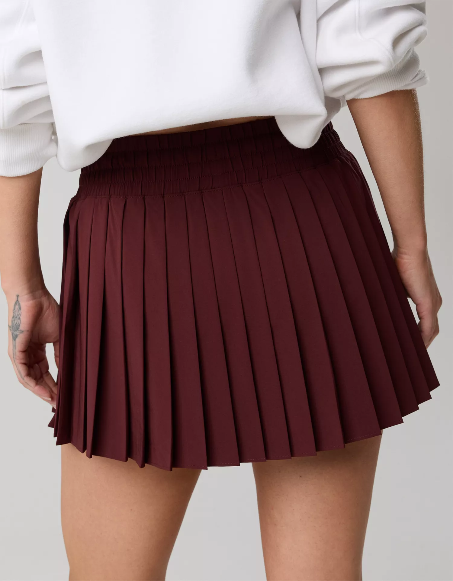 OFFLINE By Aerie Pleated Mini Skort - thumbnail 2