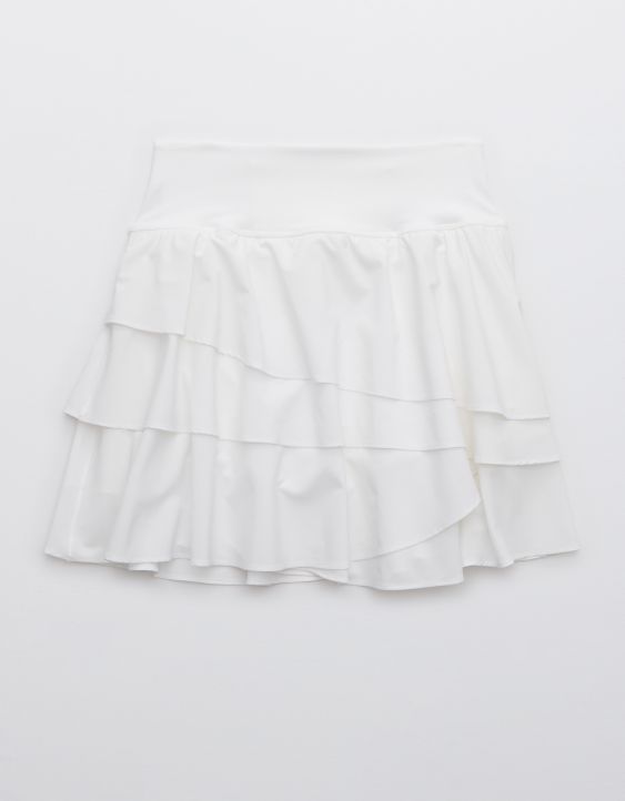 OFFLINE By Aerie Maggie Ruffle Tennis Skirt