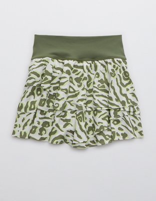Женские юбки Aerie OFFLINE Maggie Printed Ruffle Tennis Skirt — фото 4