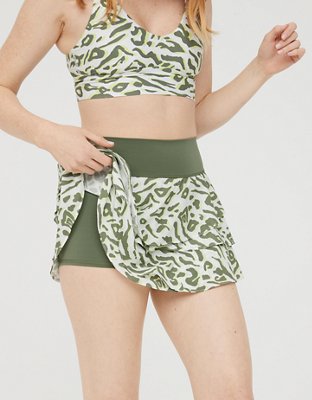 Женские юбки Aerie OFFLINE Maggie Printed Ruffle Tennis Skirt — фото 5