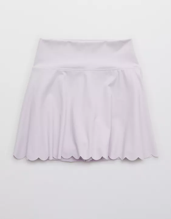 OFFLINE By Aerie Goals Scallop Tennis Skirt