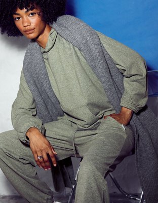 OFFLINE By Aerie Waffle Blanket Scarf