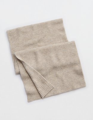 OFFLINE By Aerie Waffle Blanket Scarf