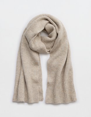 OFFLINE By Aerie Waffle Blanket Scarf