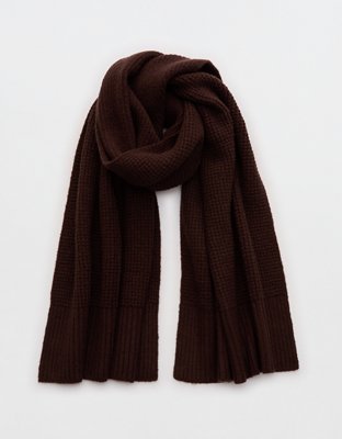 OFFLINE By Aerie Waffle Blanket Scarf