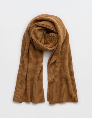 OFFLINE By Aerie Waffle Blanket Scarf