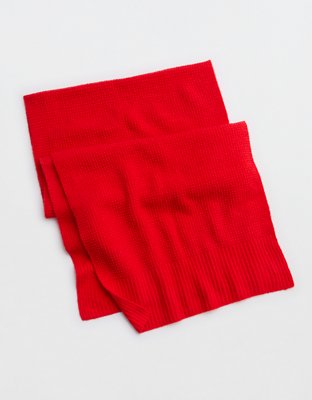 OFFLINE By Aerie Waffle Blanket Scarf