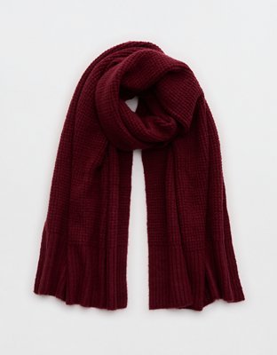 OFFLINE By Aerie Waffle Blanket Scarf