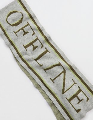 OFFLINE By Aerie Print Blanket Scarf