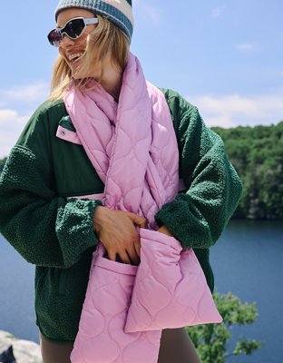 OFFLINE By Aerie Puff Love Packable Scarf