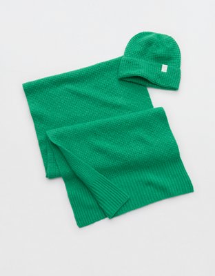 OFFLINE By Aerie Waffle Scarf