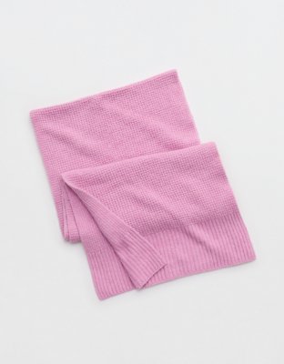 OFFLINE By Aerie Waffle Scarf