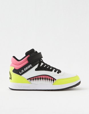 90s L.A. Gear Sneakers 90s L.A Gear Neon Pink White Hightop 