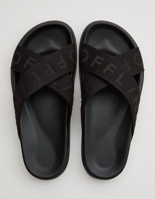 OFFLINE By Aerie Criss Cross Slides
