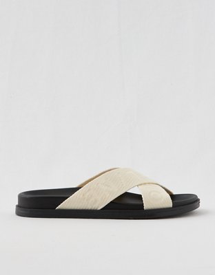 OFFLINE By Aerie Criss Cross Slides