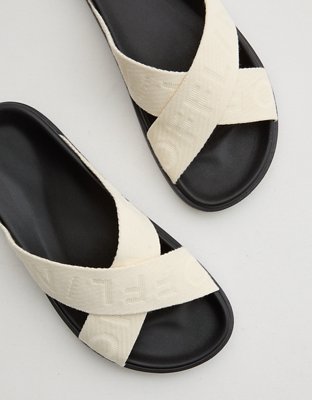 OFFLINE By Aerie Criss Cross Slides