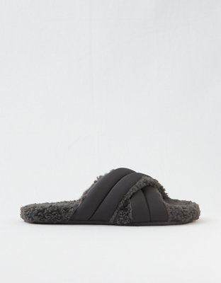 Женские сандалии Aerie OFFLINE By Aerie Quilted Puffer Slides — фото 2
