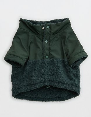 OFFLEASH By Aerie Fluff Love Sherpa Dog Quarter Snap