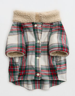 OFFLEASH By Aerie Flannel Dog Shirt