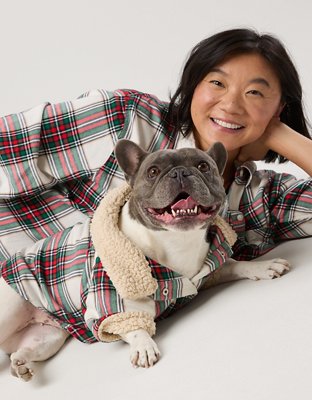 OFFLEASH By Aerie Flannel Dog Shirt