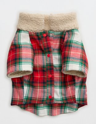 OFFLEASH By Aerie Flannel Dog Shirt