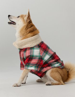 OFFLEASH By Aerie Flannel Dog Shirt
