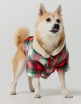 OFFLEASH By Aerie Flannel Dog Shirt